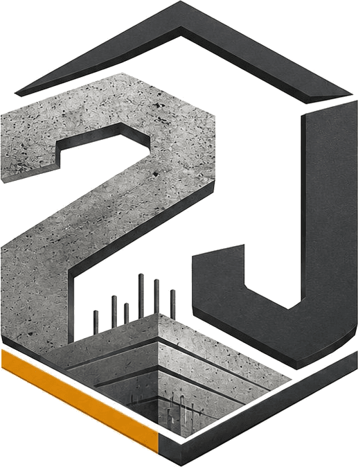 2J Concrete Services emblem